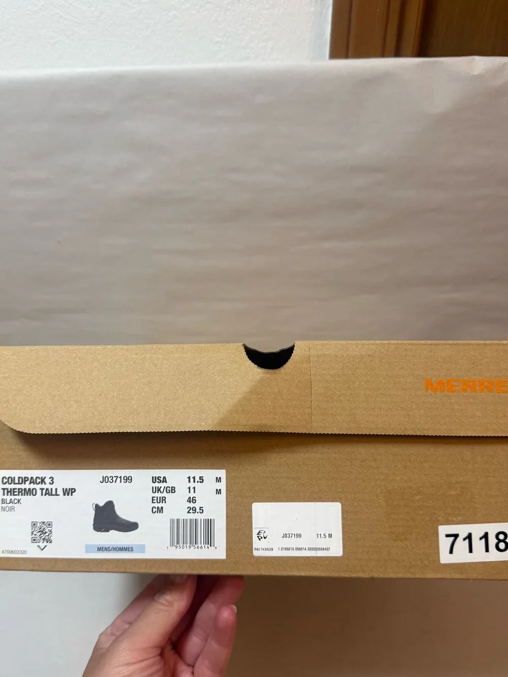 Merrell COLDPACK 3 THERMO TALL WP Boots